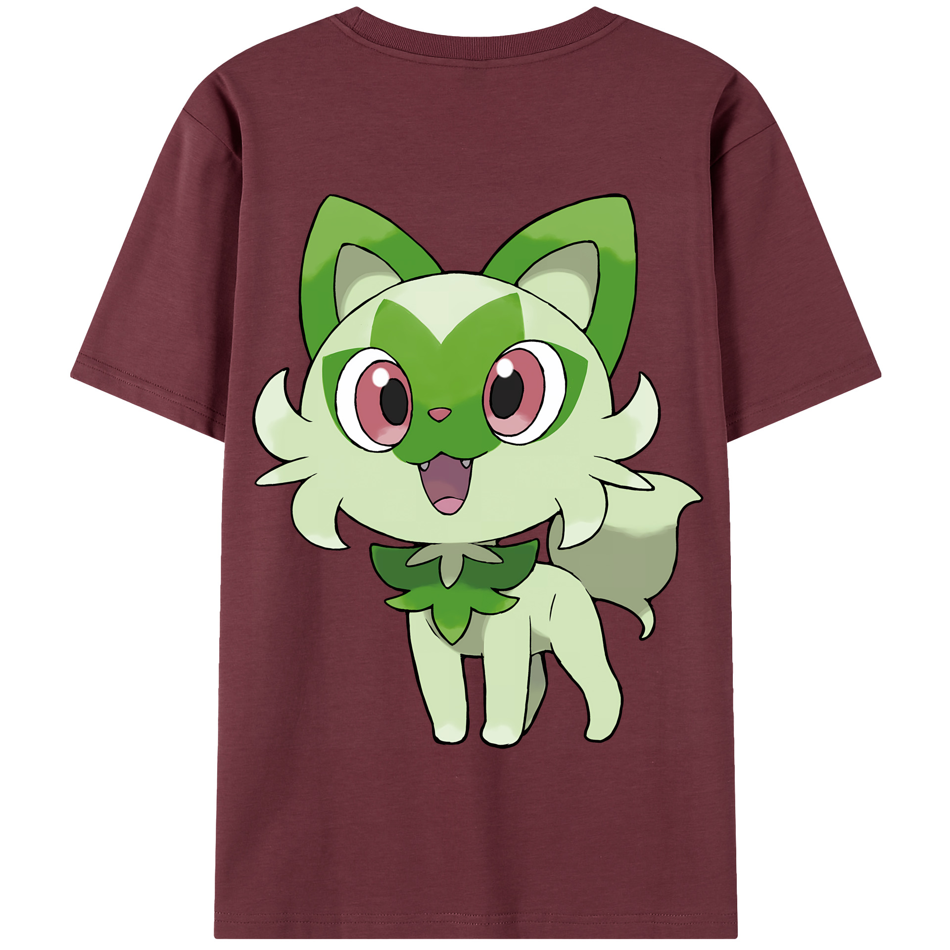 （画像用） ポケットモンスター Pokémon 綿100％半袖Tシャツ（背面プリント）